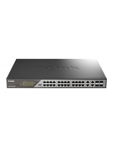 D-Link DSS-200G-28MP commutateur réseau Géré L2 Gigabit Ethernet (10 100 1000) Connexion Ethernet, supportant l'alimentation