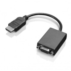 Lenovo HDMI VGA 0,2 m Noir
