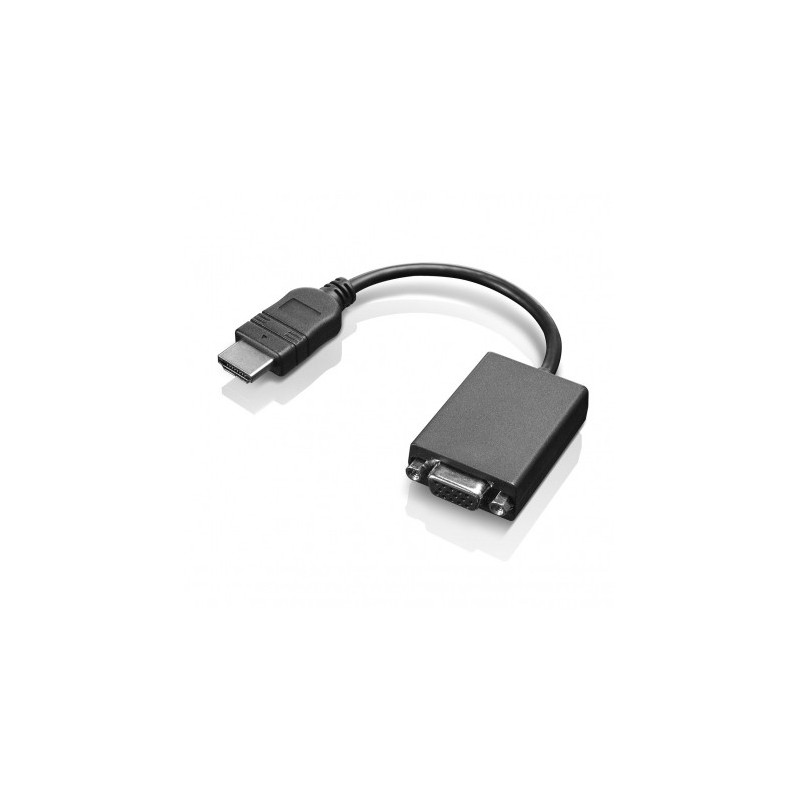 Lenovo HDMI / VGA 0,2 m Noir Lenovo HDMI / VGA 0,2 m Noir