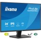 iiyama ProLite X2493HSU-B1 écran plat de PC 60,5 cm (23.8") 1920 x 1080 pixels Full HD LED Noir
