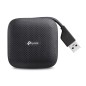 TP-Link UH400 hub & concentrateur USB 3.2 Gen 1 (3.1 Gen 1) Type-A 5000 Mbit/s Noir