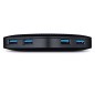 TP-Link UH400 hub & concentrateur USB 3.2 Gen 1 (3.1 Gen 1) Type-A 5000 Mbit/s Noir