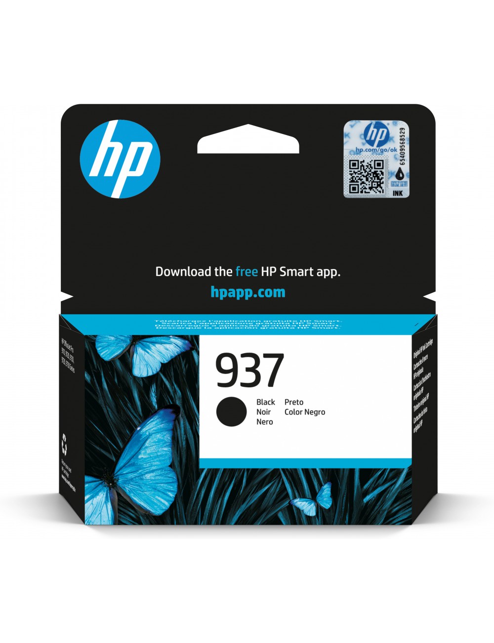 HP 937 Cartouche Encre Authentique Noir