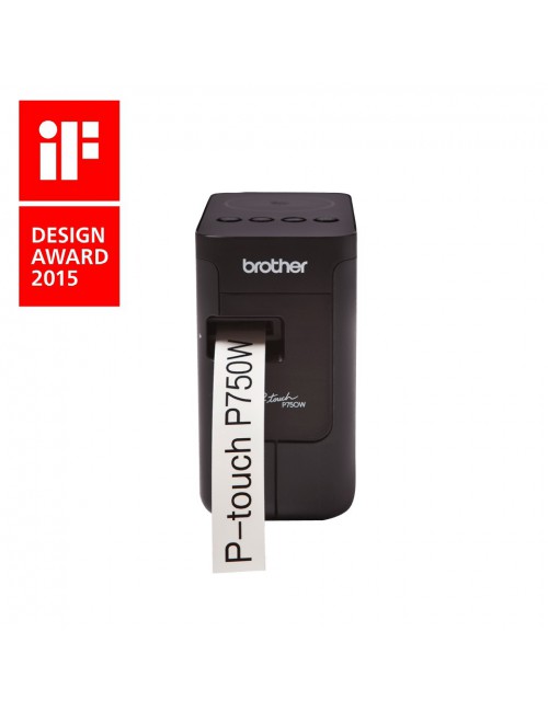 Brother PT-P750W impresora de etiquetas 180 x 180 DPI 30 mm s Inalámbrico y alámbrico HSE TZe Wifi