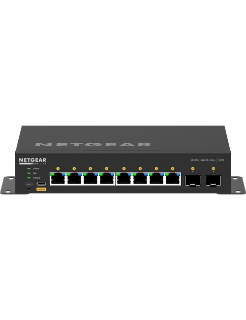 NETGEAR GSM4210PX-100EUS switch di rete Gestito L2 L3 Gigabit Ethernet (10 100 1000) Supporto Power over Ethernet (PoE) Nero