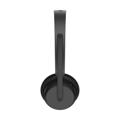 Lenovo 6550 Casque Sans fil Arceau Bureau Centre d'appels USB Type-C Bluetooth Noir