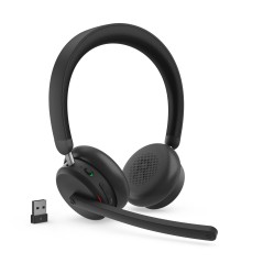 Lenovo ANC Headset 6550 Casque Sans fil Arceau Bureau Centre d'appels USB Type-C Bluetooth Noir