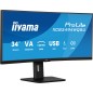 iiyama ProLite XCB3494WQSU-B1 écran plat de PC 86,4 cm (34") 3440 x 1440 pixels UltraWide Quad HD LED Noir iiyama ProLite XCB3494WQSU-B1 écran plat de PC 86,4 cm (34") 3440 x 1440 pixels UltraWide Quad HD LED Noir