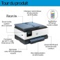 HP OfficeJet Pro 8125e Sans fil All-in-One Couleur Imprimante, Instant Ink Impression recto-verso