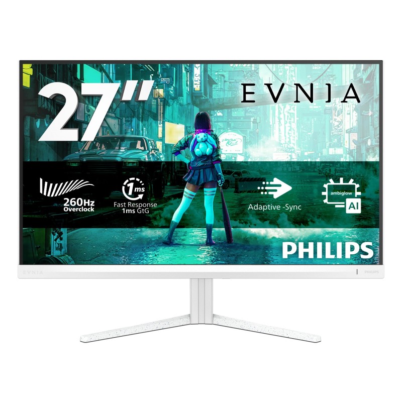 Philips 27M2N3201PL/00 écran plat de PC 68,6 cm (27") 1920 x 1080 pixels Full HD LCD Blanc Philips 27M2N3201PL/00 écran plat de PC 68,6 cm (27") 1920 x 1080 pixels Full HD LCD Blanc