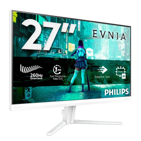 Philips 27M2N3201PL/00 écran plat de PC 68,6 cm (27") 1920 x 1080 pixels Full HD LCD Blanc
