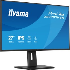 iiyama ProLite XB2797HSN-B1 écran plat de PC 68,6 cm (27") 1920 x 1080 pixels Full HD LCD Noir