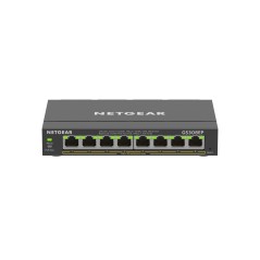 NETGEAR GS308EP Géré L2 L3 Gigabit Ethernet (10 100 1000) Connexion Ethernet, supportant l'alimentation via ce port (PoE) Noir