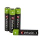 Verbatim 49514 pile domestique Batterie rechargeable AAA Hybrides nickel-métal (NiMH) Verbatim 49514 pile domestique Batterie rechargeable AAA Hybrides nickel-métal (NiMH)