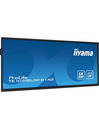 iiyama TE10518UWI-B1AG affichage de messages Carte A numérique 2,67 m (105") LED Wifi 450 cd m² 5K Ultra HD Noir Écran tactile