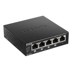 D-Link DGS-1005P/E commutateur réseau Non-géré Gigabit Ethernet (10/100/1000) Connexion Ethernet, supportant l'alimentation via