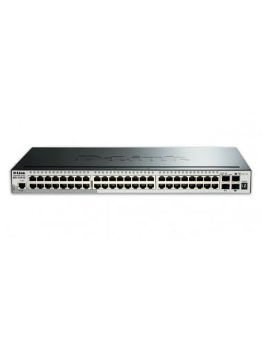 D-Link DGS-1510-52X switch di rete Gestito L3 Gigabit Ethernet (10 100 1000) 1U Nero