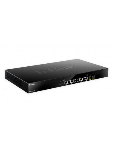 D-Link DMS-1100-10TP commutateur réseau Géré L2 2.5G Ethernet (100 1000 2500) Connexion Ethernet, supportant l'alimentation via