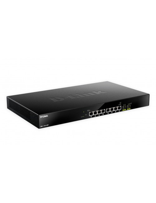 D-Link DMS-1100-10TP switch di rete Gestito L2 2.5G Ethernet (100 1000 2500) Supporto Power over Ethernet (PoE) 1U Nero