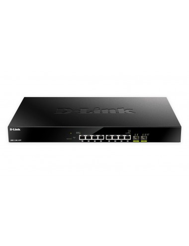 D-Link DMS-1100-10TP switch Gestionado L2 2.5G Ethernet (100 1000 2500) Energía sobre Ethernet (PoE) 1U Negro