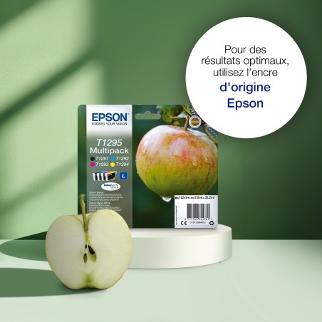 Epson Apple Encre DURABrite Ultra multipack 4 couleurs Pomme T1295
