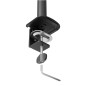 Neomounts DS60-600BL1 Support d'écran à fixer 10-32" - Quick-fix - arrêt 180°