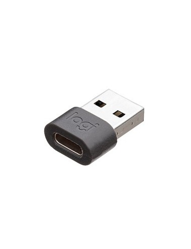 Logitech 989-000982 adattatore per inversione del genere dei cavi USB C USB A Grafite