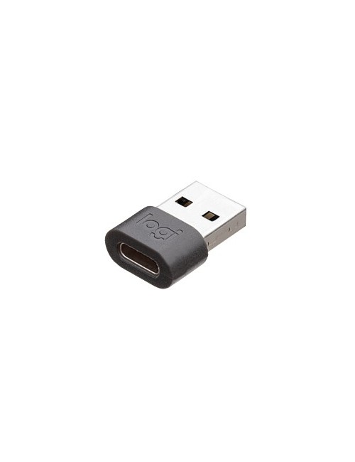 Logitech 989-000982 adattatore per inversione del genere dei cavi USB C USB A Grafite