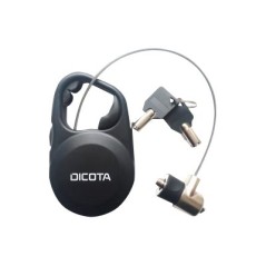 Security Cable T-Lock Retractable Mkeyed