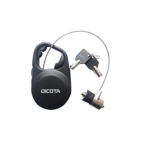 Security Cable T-Lock Retractable Mkeyed