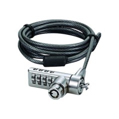 Security Cable T-Lock Combo/masterkeyed