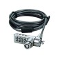 Security Cable T-Lock Combo/masterkeyed Security Cable T-Lock Combo/masterkeyed