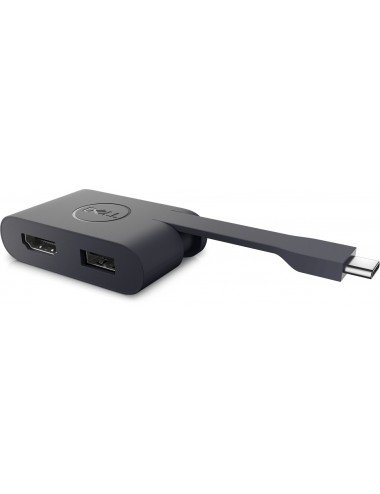 DELL DA20 USB tipo-C HDMI + USB Nero