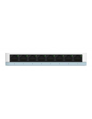 D-Link DGS-1008D E switch di rete Non gestito Gigabit Ethernet (10 100 1000) Nero