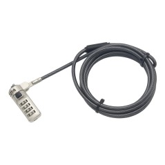 Security Cable Wedge Lock combination