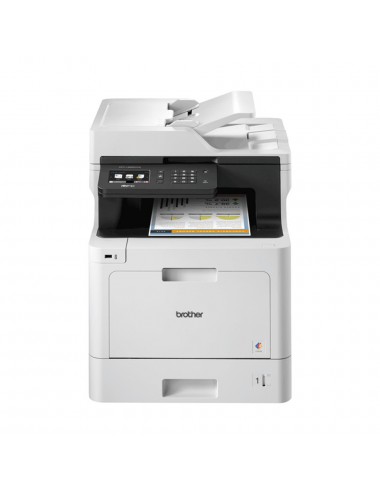 Brother MFC-L8690CDW Imprimante multifonction 4-en-1 laser couleur WiFi