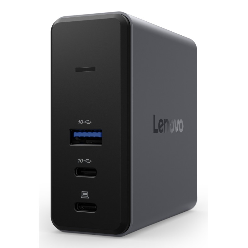 Lenovo X9 Charging GaN Dock Avec fil USB 3.2 Gen 2 (3.1 Gen 2) Type-C Gris Lenovo X9 Charging GaN Dock Avec fil USB 3.2 Gen 2 (3.1 Gen 2) Type-C Gris