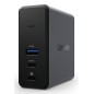Lenovo X9 Charging GaN Dock Avec fil USB 3.2 Gen 2 (3.1 Gen 2) Type-C Gris Lenovo X9 Charging GaN Dock Avec fil USB 3.2 Gen 2 (3.1 Gen 2) Type-C Gris