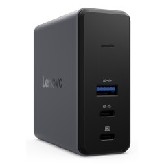 Lenovo X9 Charging GaN Dock Avec fil USB 3.2 Gen 2 (3.1 Gen 2) Type-C Gris