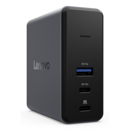 Lenovo X9 Charging GaN Dock Avec fil USB 3.2 Gen 2 (3.1 Gen 2) Type-C Gris