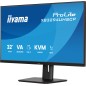 iiyama ProLite XB3294UHSCP-B1 écran plat de PC 80 cm (31.5") 3840 x 2160 pixels 4K Ultra HD Noir
