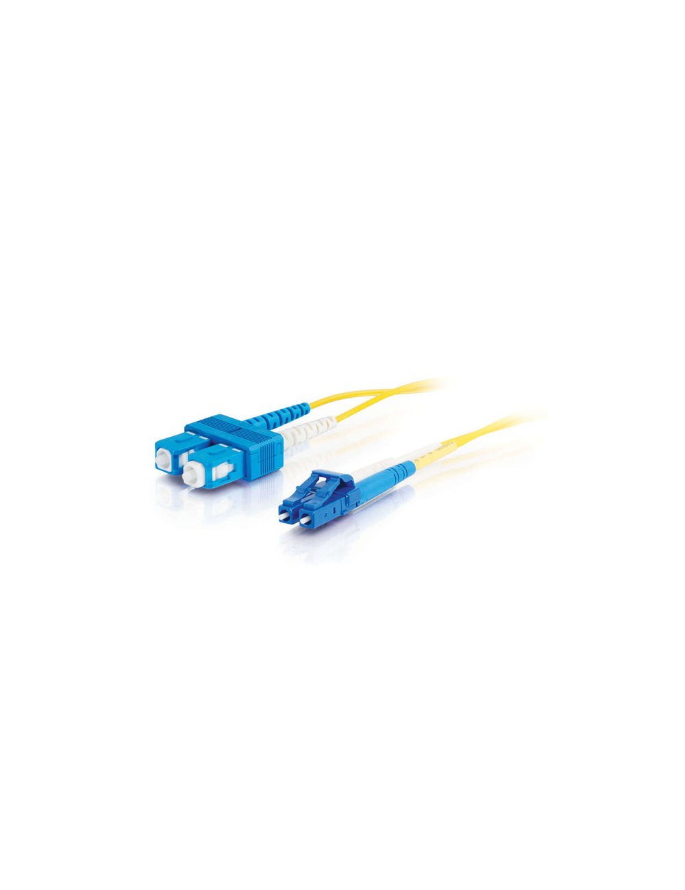 C2G 85586 Cable de fibra óptica e InfiniBand 1 m LC SC OFNR Amarillo