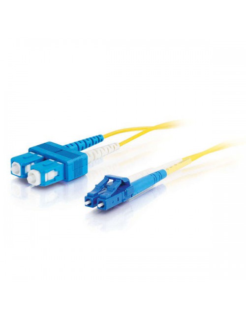 C2G 85586 Cable de fibra óptica e InfiniBand 1 m LC SC OFNR Amarillo