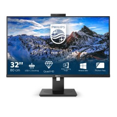 Philips P Line 326P1H 00 écran plat de PC 80 cm (31.5") 2560 x 1440 pixels Quad HD LED Noir