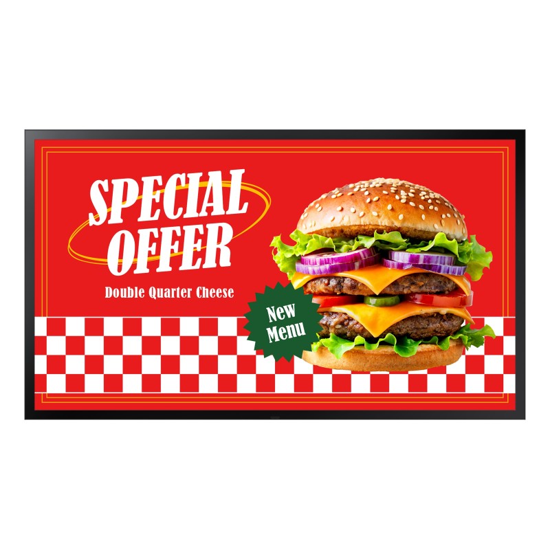 Samsung OH55DX Écran plat de signalisation numérique 139,7 cm (55") LCD 3500 cd/m² Full HD Noir Tizen 24/7