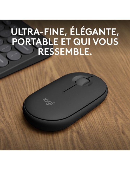 Logitech Pebble 2 M350s mouse Viaggio Ambidestro RF senza fili + Bluetooth Ottico 4000 DPI