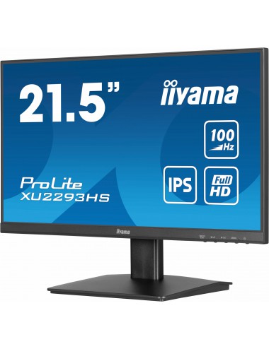 iiyama ProLite XU2293HS-B6 écran plat de PC 54,6 cm (21.5") 1920 x 1080 pixels Full HD LED Noir