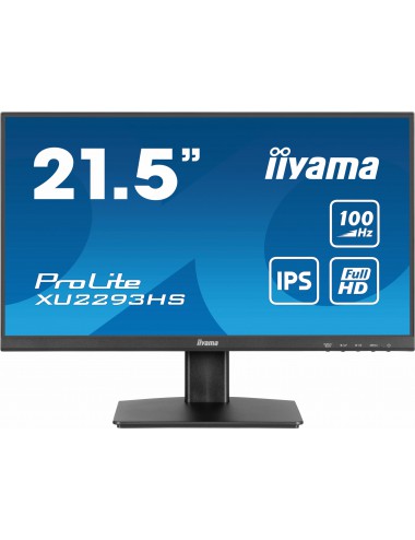 iiyama ProLite XU2293HS-B6 écran plat de PC 54,6 cm (21.5") 1920 x 1080 pixels Full HD LED Noir