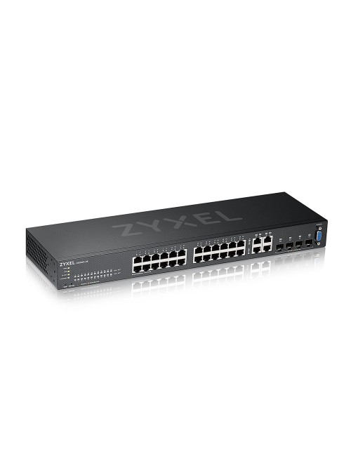 Zyxel GS2220-28-EU0101F commutateur réseau Géré L2 Gigabit Ethernet (10 100 1000) Noir