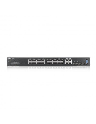 Zyxel GS2220-28-EU0101F commutateur réseau Géré L2 Gigabit Ethernet (10 100 1000) Noir